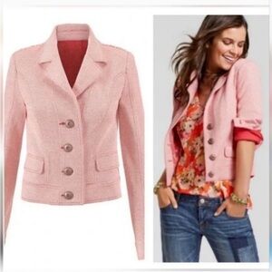 Cabi Amelia Pink Bomber Jacket/ #5309/Medium